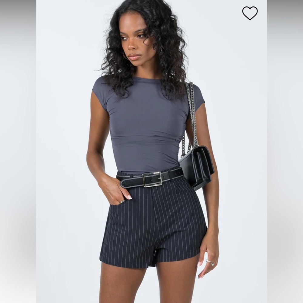 Princess Polly pin stripe shorts
